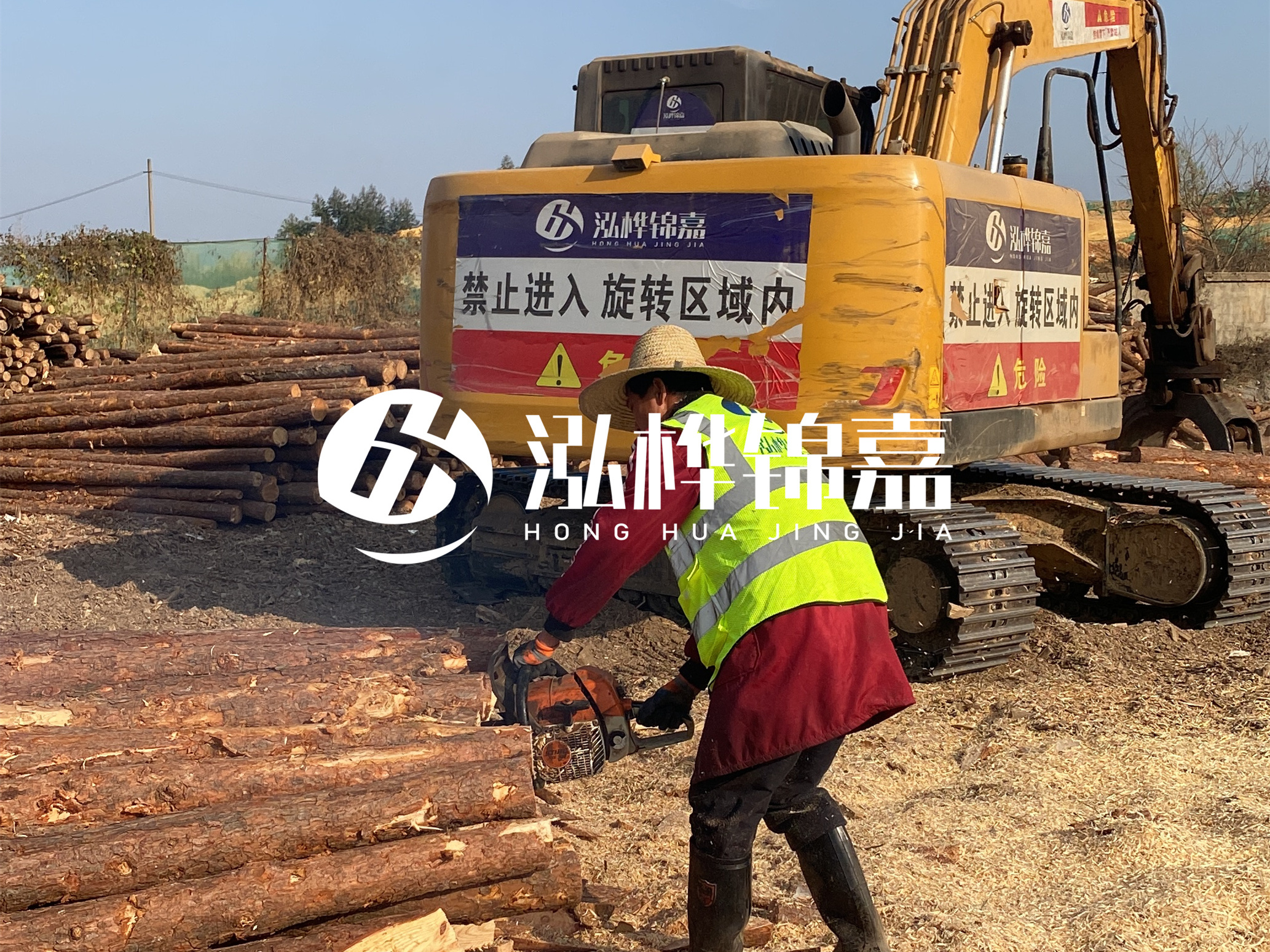 貴州河道木樁廠家泓樺錦嘉 - 松木樁梢徑怎么測量？